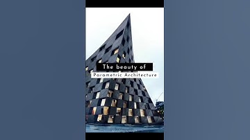 Parametric architecture traces its origins to the field of parametric design. #shorts