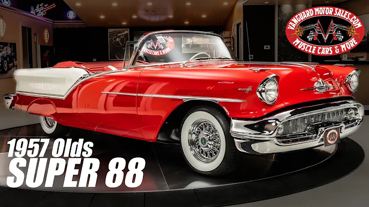 1957 Oldsmobile Super 88 Convertible For Sale Vanguard Motor Sales #1903