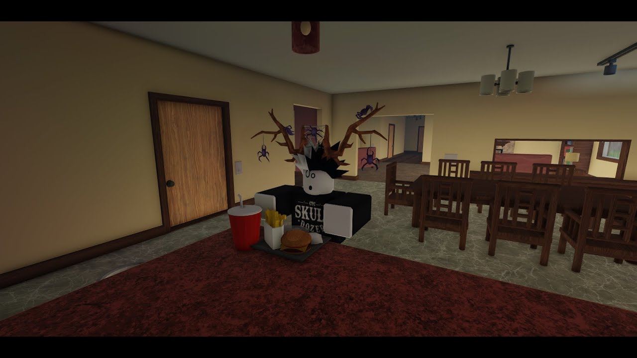 playing crim while eating a full course meal