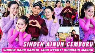 Ki Yusuf Kedatangan Sinden Baru Cantik Jago Nyanyi. Sinden Ainun Terbakar Cemburu. Live Terlucu