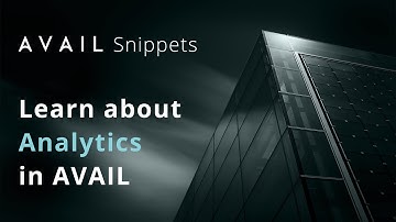 AVAIL - Analytics Overview