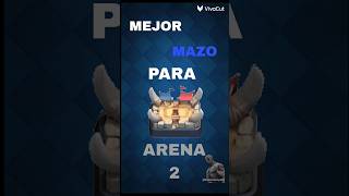 The best deck for Arena 2 #clashroyale #kratos #cards #decks #arena