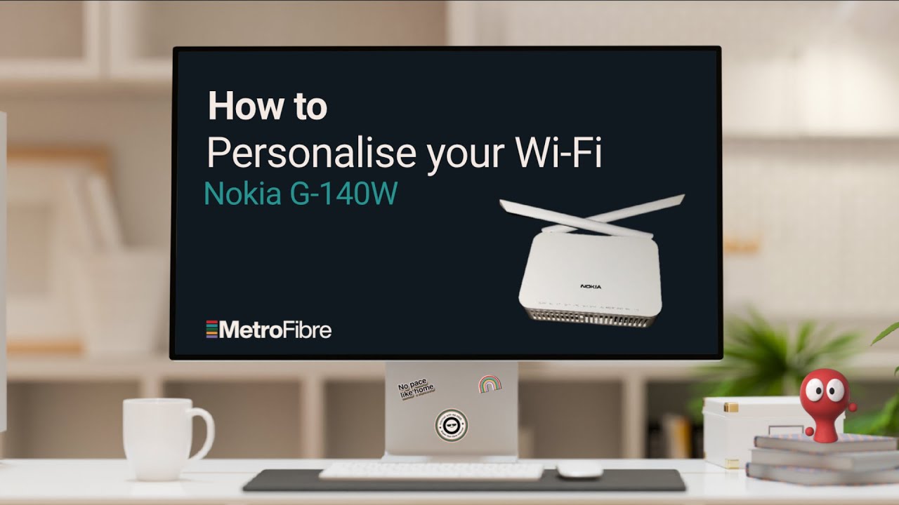 Personalising your Wi-Fi: Nokia G-140W Router