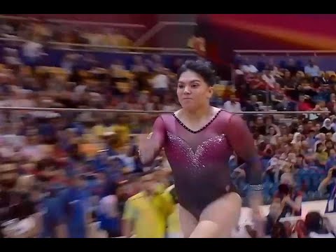 Así fue el salto que le dio el bronce Alexa Moreno deportes univision