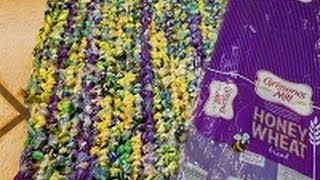 Erin Halvorsen Viyou Plyarn Rag Rug From Bread Bagel Bags