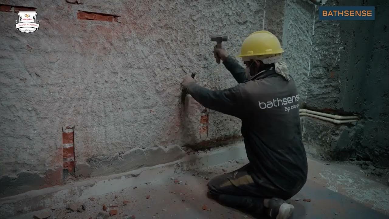 Sensor faucet installation Telugu Bathsense YouTube