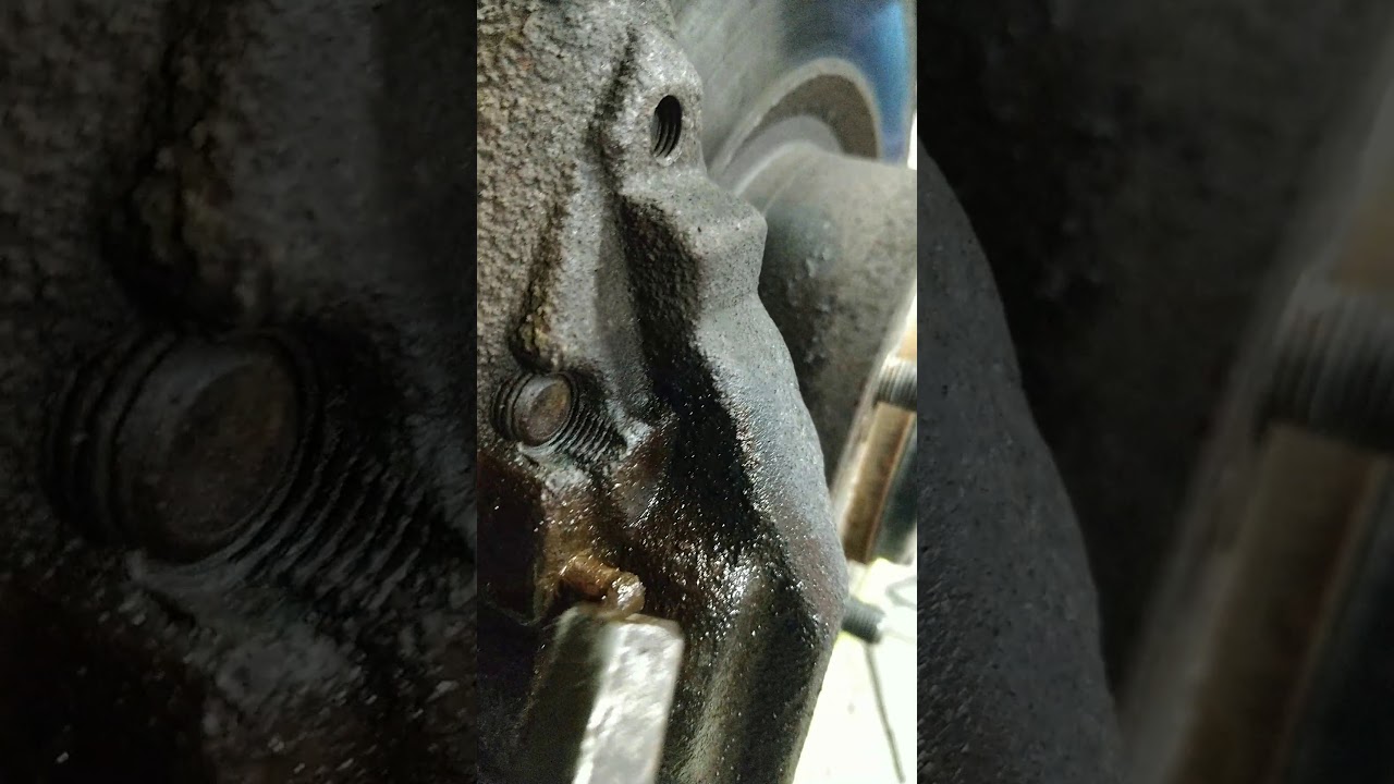 Tundra brake pins stuck