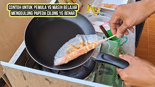 Pemula Majib Tau, Cara Menggulung Papeda Cilung Yg Benar