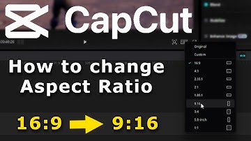CapCut PC how to change Aspect Ratio (for TikTok, YouTube Shorts, Instagram and more)