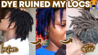 The Truth About Dyeing Locs, Let's Talk On The Cons + Tips