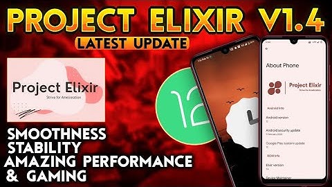 Project Elixir v1.4 For Redmi Note 7 Pro | Project Elixir Android 12 | Smooth ROM with Amazing Perf.