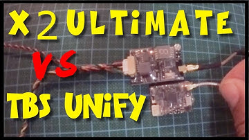 AKK X2-Ultimate vs TBS Unify PRO V3 | Review and Video Signal Test comparison
