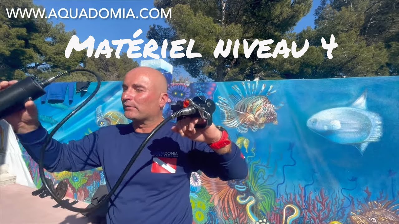 Cours plongée N4 matériel : les attendus en examen niveau 4 