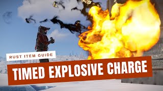 RUST Timed Explosive Charges (C4) -  Item Guide - Corrosion Hour