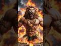 "जब नरसिंह के क्रोध को शांत करने खुद महादेव बने शरभ!"|#shorts #bhakti #shortsfeed #mahadev