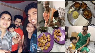 Aai chya Hathacha Swadishta Jevan & Majyha Aaji cha Introduction (Part 2) (Vlog 36) (Marathi Vlog)