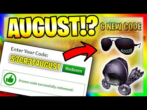 6x Code All New Promo Codes In Roblox August 2020 - roblox hair promo codes 2020 august