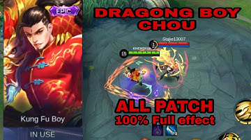 DRAGON BOY CHOU SCRIPT |FULL EFFECT+NORMAL ICON| NO PASSWORD | NO BAN