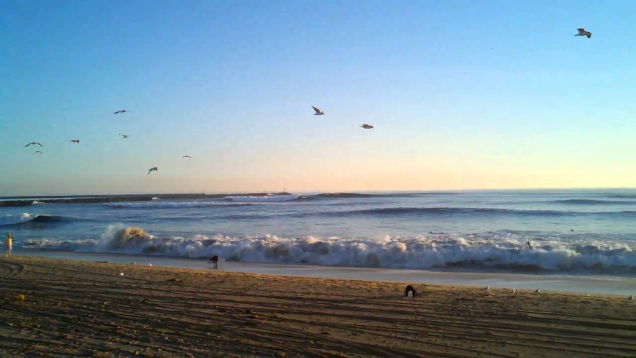Seal Beach XL waves south side & Cloud Break YouTube