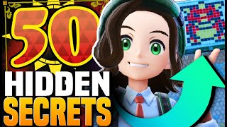 OVER 50 Hidden SECRETS/ EASTER EGGS In Pokemon Scarlet And Violet!