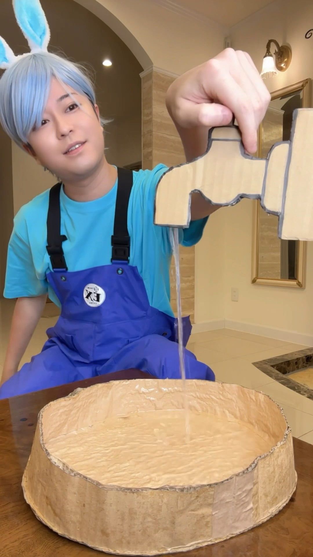 PROPER USE OF CARDBOARD WATER SUPPLY！#asmr