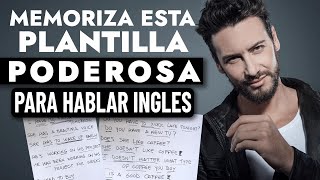 Solo Memoriza Esta Plantilla Poderosa Para Aprender Ingles