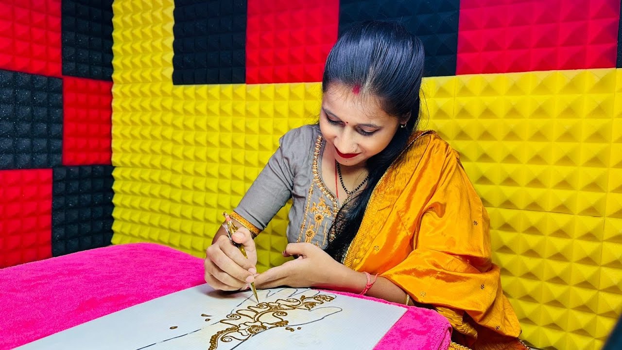 Raj Mehandi Designer Live Class 🥰| Arabic Mehndi Design | new beginners Mehndi@Rajmehandidesigner