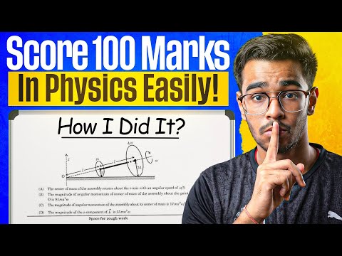 How I Went From 0 to 100 Marks in JEE Physics? thumbnail