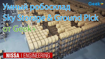 Умный роботизированный склад Sky Storage & Ground Pick от Geek+