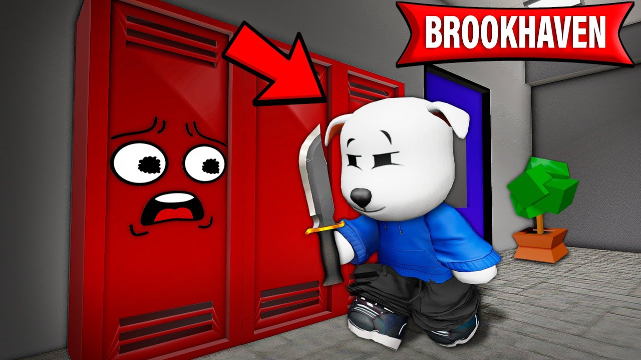 ESCONDIDAS EN BROOKHAVEN PERO TE PUEDES TRANSFORMAR EN LOS OBJETOS 🤣👉🏡