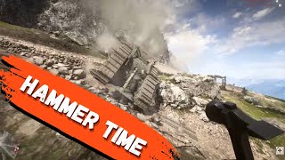 Tank vs Hammer in battlefield 1 #battlefield #bf1clips