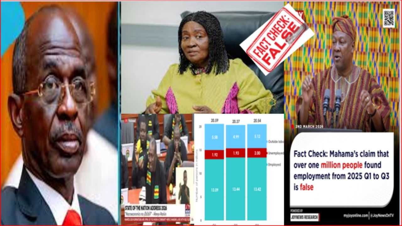 Joynews FACT-CHECK Exposes NDC's 1 Million Jobs Big Time..Mahama Lied.