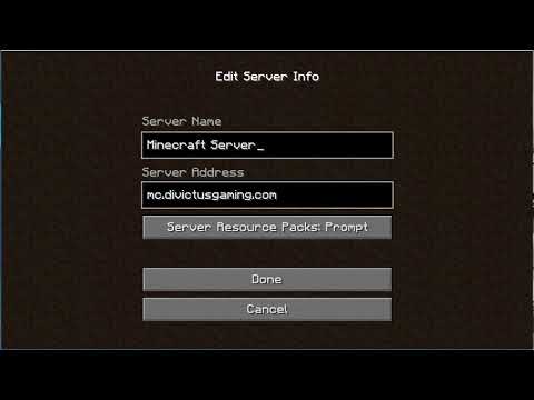 Minecraft Server IP - YouTube