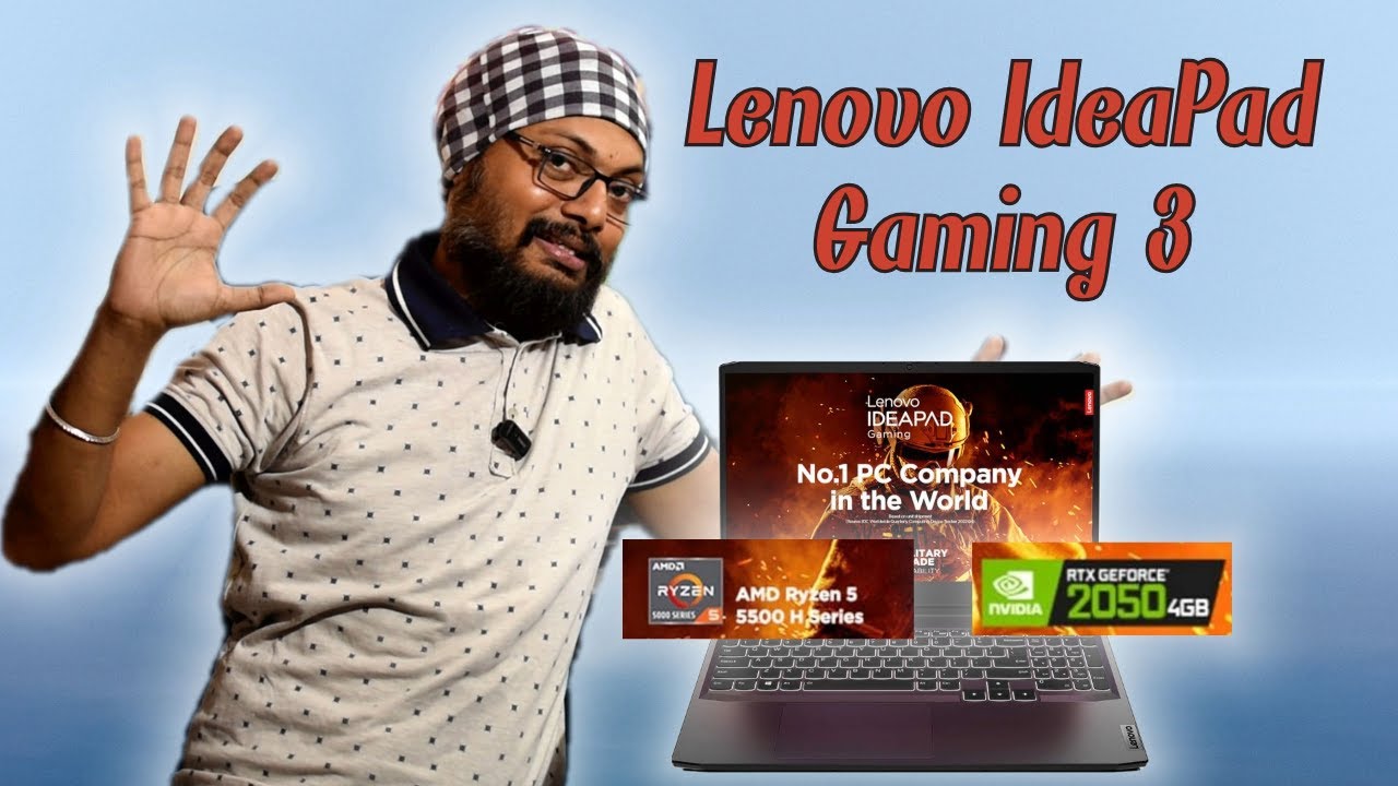 Cheapest Gaming Laptop  🤑 | Lenovo IdeaPad Gaming AMD Ryzen 5500H & Nvidia RTX 2050 70W TGP Review