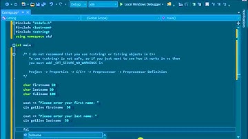C++ Tutorial - 16. Standard Library - Cstring