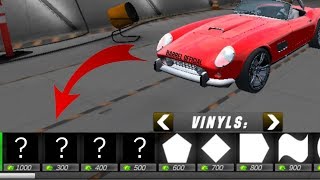 4 секретных винила в car parking multiplayer