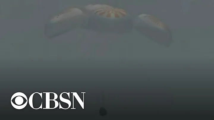 SpaceX capsule and NASA astronauts return to Earth in first splashdown since 1975