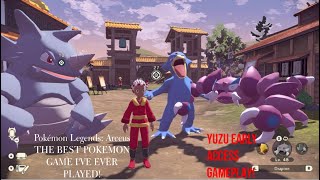 Pokémon legends: arceus- MORE Yuzu Early Access Gameplay, check out the graphics😲😲A must buy