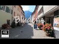 Austria - Bludenz | Walking through the City Bludenz - Vorarlberg (4K UHD) - Real Sound