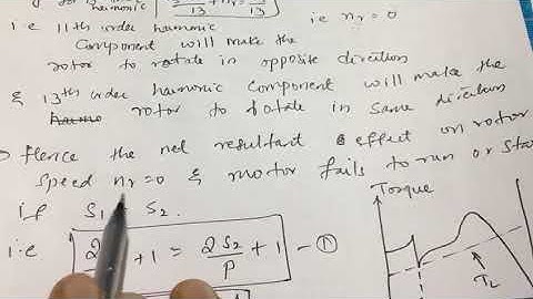 8-Crawling and Cogging in 3-Phase Induction motor