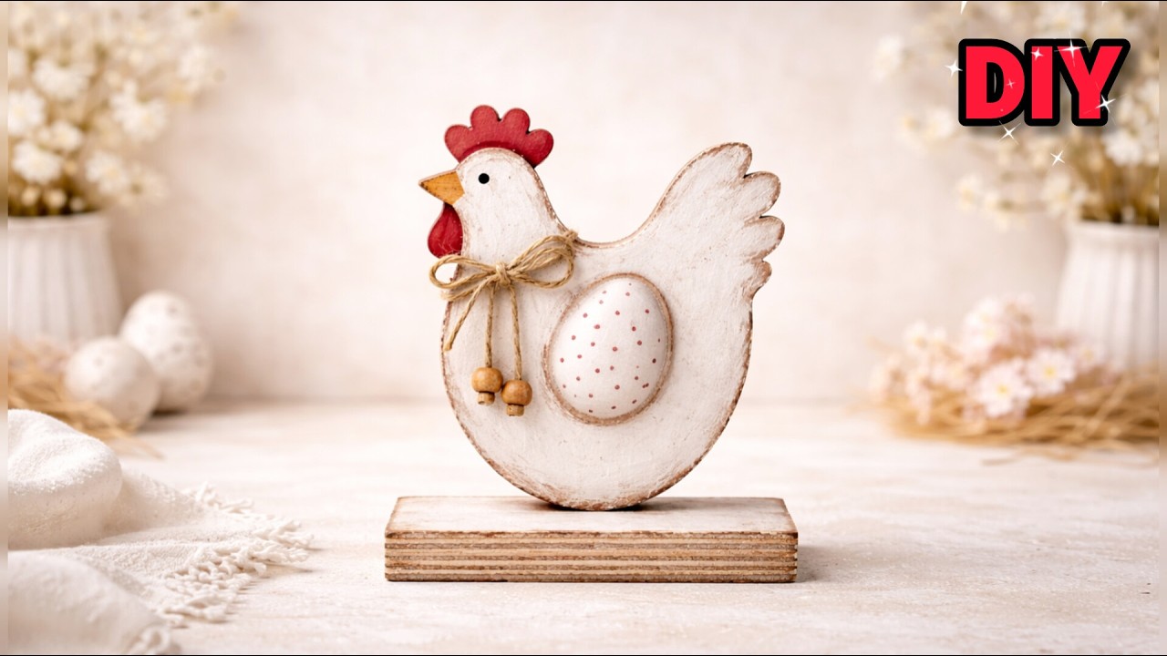 You Won’t Believe This Easter Decor Is Made From Cardboard! | Easy DIY Tutorial