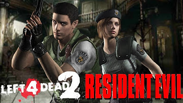 Left 4 Dead 2 (Modded) Custom map review - Resident Evil 1 by Roku - Part #1