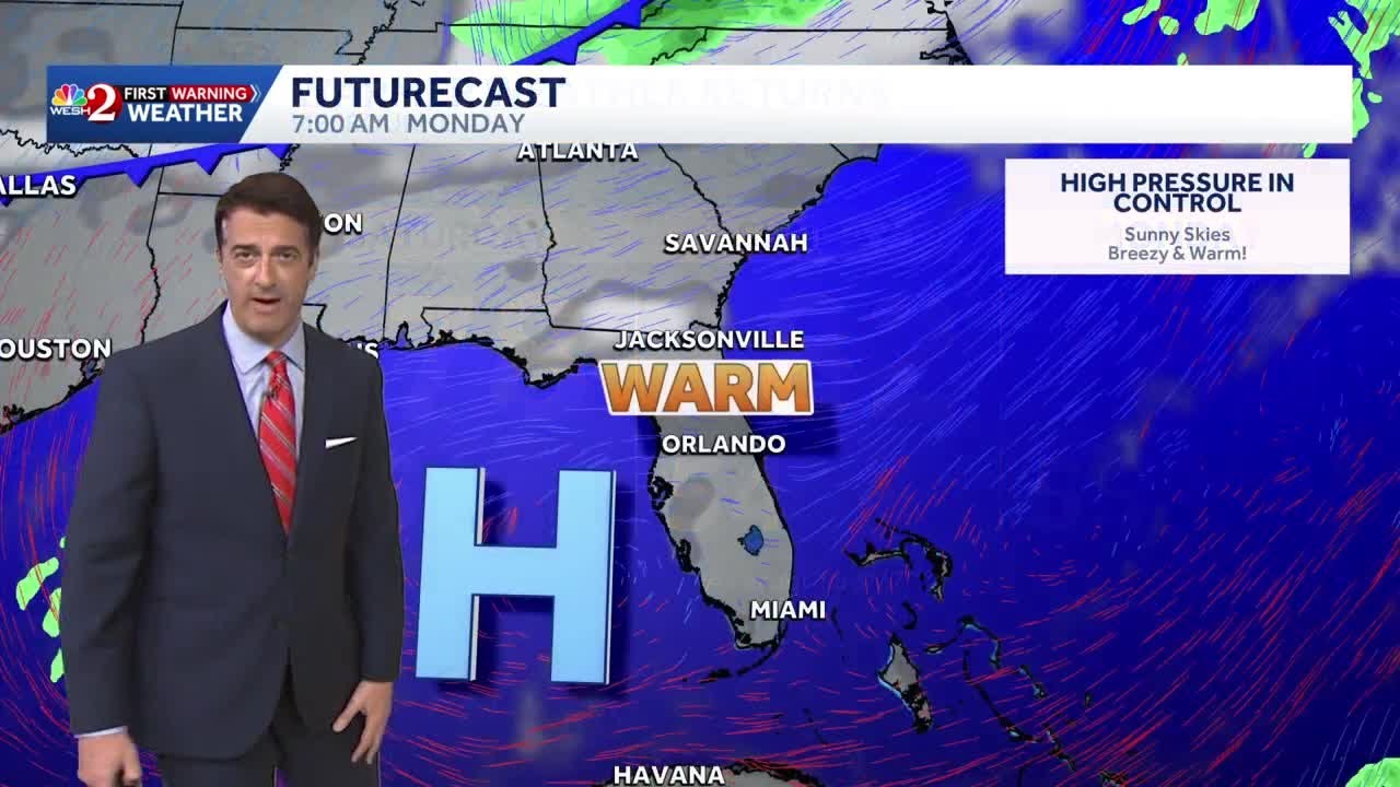 Beautiful weekend weather with a little by late Tuesday into Wednesday ...