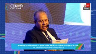 Panel: Avances sectoriales en la promoción de la economía circular - VIII Foro Economía Circular