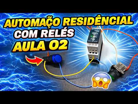 Automação desidêncial com relés - Aula 02