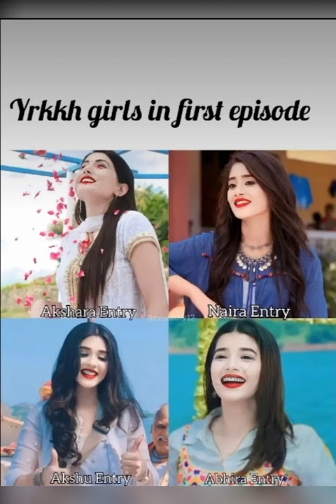 YRKKH's MOST BEAUTIFUL Girls In The FIRST EPISODE?