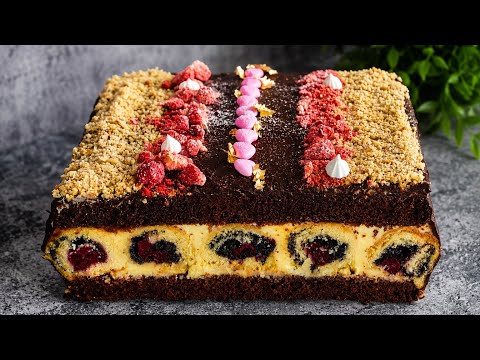 A GORGEOUS CAKE with a HISTORY that became a LEGEND! The legendary Ukrainian "Chorna Troyanda" (B...