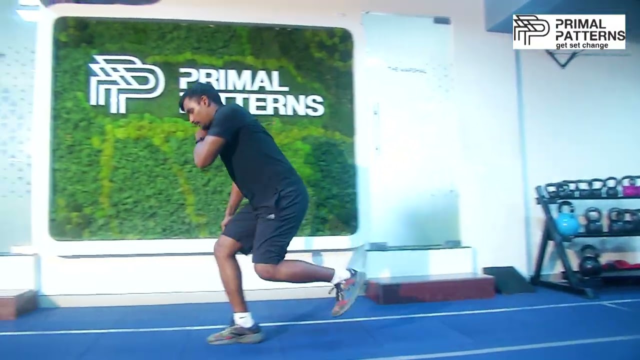 Single leg hop and stick