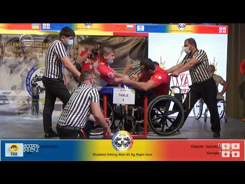 მსოფლიო ჩემპიონი ქართველი პარამკლავჭიდელი თემო დადიანი