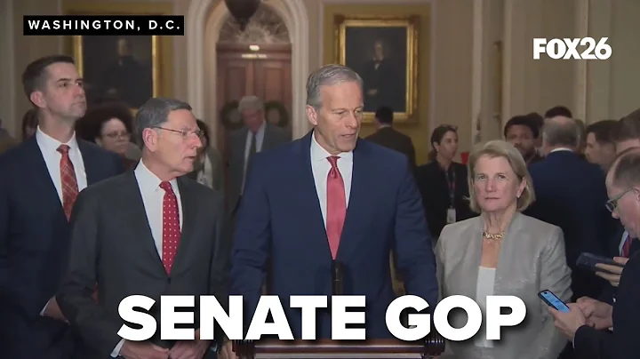 Majority Leader Thune hopes Democrats will work with Republicans the last few weeks of the year